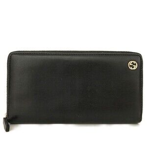 Ega Gucci Interlocking G Leather Zip #197466G88